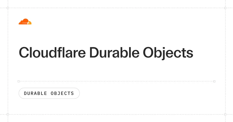 Overview · Cloudflare Durable Objects docs